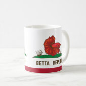 ベッタ共和国国旗 コーヒーマグカップ (正面右)
