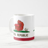 ベッタ共和国国旗 コーヒーマグカップ (正面左)