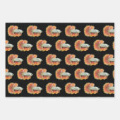 ベッタ魚包み紙シート ラッピングペーパーシート (正面)