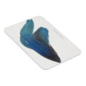 ベッタ魚又は雄のシャム魚 マグネット (右側)