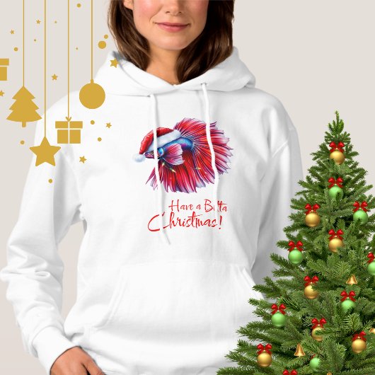 ベッタ・クリスマス ベタ好き サンタコス グッズ パーカ