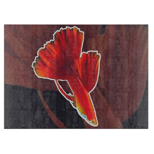 ベッタ |水族館の恋人 カッティングボード (正面)