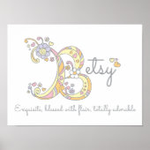 ベッツィの意味 ポスター (正面)