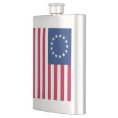 ベッツィロス旧栄光アメリカ合衆国国旗 フラスク (左)
