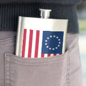 ベッツィロス旧栄光アメリカ合衆国国旗 フラスク (インサイチュ)