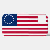 ベッツィロス旧栄光アメリカ合衆国国旗 Case-Mate iPhoneケース (裏面 (横))