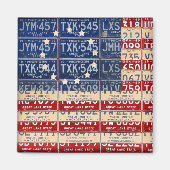 ベッツィロス米州旗バイデザインターンパイク マグネット (正面)