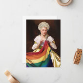 ベッツィロス裁縫ザプライド国旗 ノートカード (正面/裏面インサイチュ)