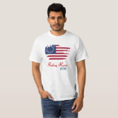 ベッツィロス1776国旗13スターズアメリカ国旗 Tシャツ (正面フル)