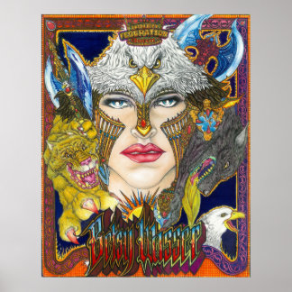 ベッツィワーサーデザイン ポスター