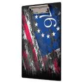 ベッツィ・ロス国旗1776年7月4日 クリップボード (左)