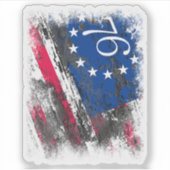 ベッツィ・ロス国旗1776年7月4日 シール (正面)