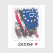 ベッツィ・ロス国旗1776年7月4日 シール (シート)