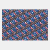 ベッツィ・ロス国旗1776年7月4日 ラッピングペーパーシート (正面)