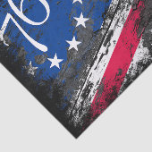 ベッツィ・ロス国旗1776年7月4日 薄葉紙 (詳細)