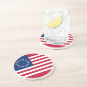 ベッツィ・ロス・アメリカ国旗 コースター (側面)
