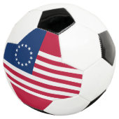 ベッツィ・ロス アメリカ国旗 サッカーボール (3/4)