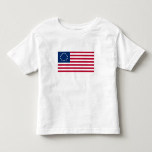 ベッツィ・ロス・アメリカ国旗 トドラーTシャツ