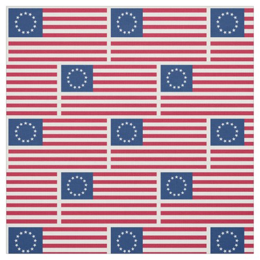 ベッツィ・ロス アメリカ国旗 ファブリック (見本)