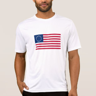 ベッツィ・ロス・アメリカ国旗 Tシャツ