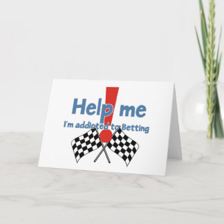 ベッティング中毒者からの挨拶 カード