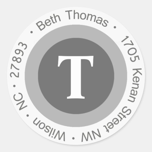 ベットトーマスラウンド住所 シール (正面)