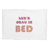 ベッドに入ろう 枕カバー (裏面)