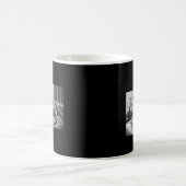 ベッドに溶け込む • 美的エグゾーストマグ コーヒーマグカップ (中央)
