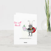 ベッドのバニー病気？カード カード (裏面)