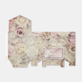 ベッドのバラ結婚式の引き出物テントスタイルボックス フェイバーボックス (折り畳みなし)