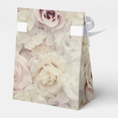 ベッドのバラ結婚式の引き出物テントスタイルボックス フェイバーボックス (裏面サイド)