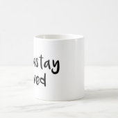 ベッドのマグのNamastay コーヒーマグカップ (中央)