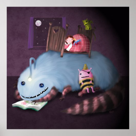 ベッドの下の怪物 ポスター (正面)