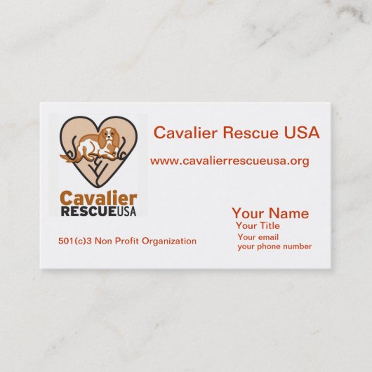 ベッドの名刺犬 名刺 (正面)