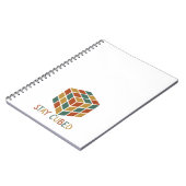 ベッドの状態を維持 | ロジックキューブレトロスタイルパズル ノートブック (左側)