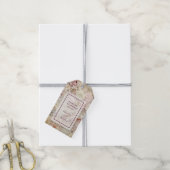 ベッドオブバラ結婚式の引き出物ギフトラベル ギフトタグ (より糸付き)