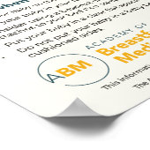 ベッドシェアリングと授乳ポスター（英語） ポスター (角)