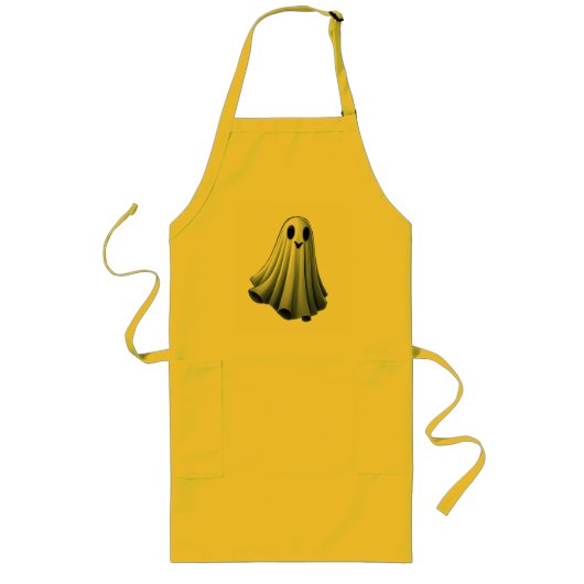 ベッドシート幽霊 ロングエプロン (正面)