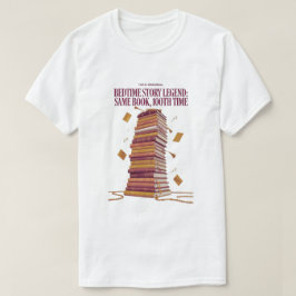 ベッドタイムストーリーの伝説Tシャツ、同じ本の100回目 Tシャツ
