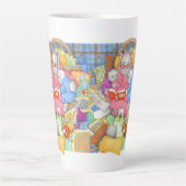 ベッドタイムストーリー背の高いテーパーマグ カフェラテマグ (正面)