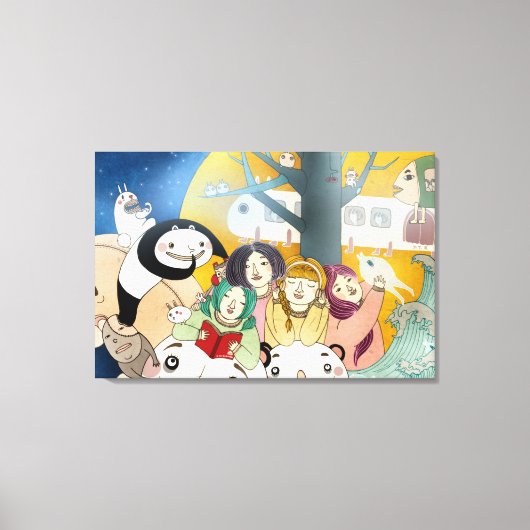 ベッドタイムストーリー2013 キャンバスプリント (正面)