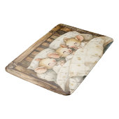 ベッドタイムネズミバスマット バスマット (アングル)