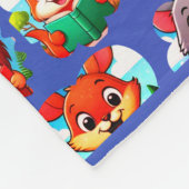 ベッドタイムベビーカディリーフリースブランケット フリースブランケット (角)