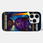 ベッドタイム創造のデモンズルール! Case-Mate iPhoneケース (裏面 (横))