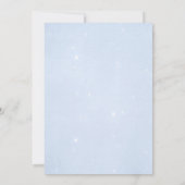 ベッドタイム男の赤ちゃんゾウ赤ちゃんシャワー 招待状 (裏面)