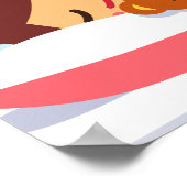 ベッドタイム祈りの言葉ポスター ポスター (角)