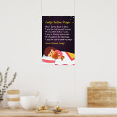 ベッドタイム祈りの言葉ポスター ポスター (キッチン)