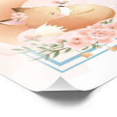 ベッドタイム祈りの言葉子供へルームバイブルバスト詩篇 フォトプリント (角)