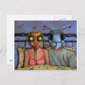 ベッドバグズ ポストカード (正面/裏面)