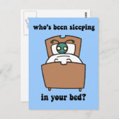 ベッドバグ ポストカード (正面/裏面)